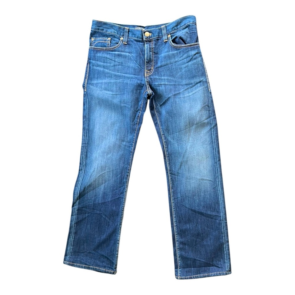 Fidelity Denim 5011 Classic Boot Cut Jeans Mens Size 33 Pitch Blue Washed Denim